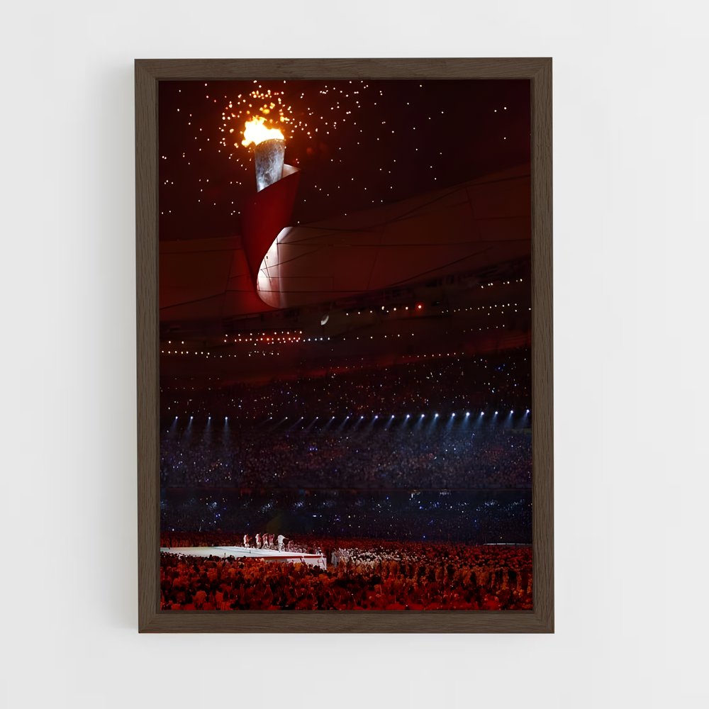 Poster Cérémonie Olympique – affiche Jeux Olympiques (vue 5)